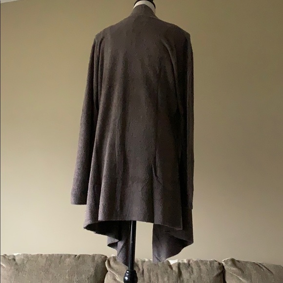 NWT Barefoot Dreams CozyChic Calypso Wrap Cocoa - Picture 3 of 8